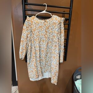 Rylee+cru Floral Long Sleeve Dress